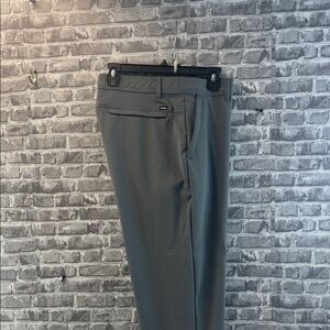 Hurley Light Gray Athletic pants